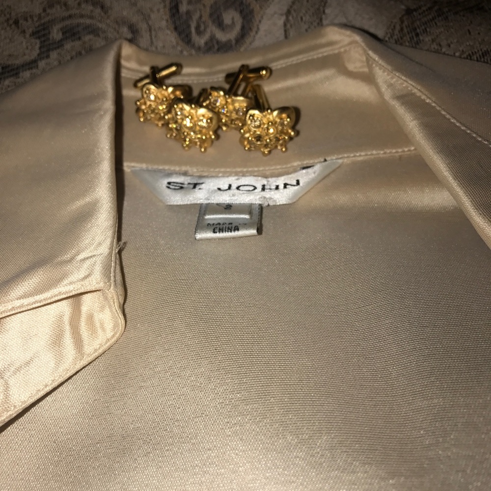 St John blouse great condition.
